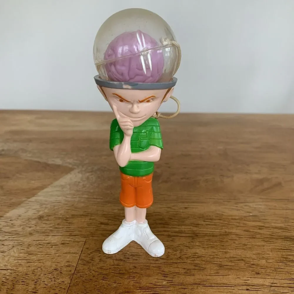 The Tick Cartoon Charles the Brain Child Taco Bell Cup & Ball Toy 6
